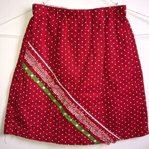 Chez Ami Holiday skirt, size 8, EUC
